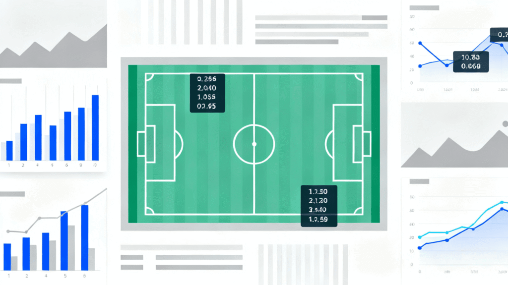Football data analysis and odds value calculation